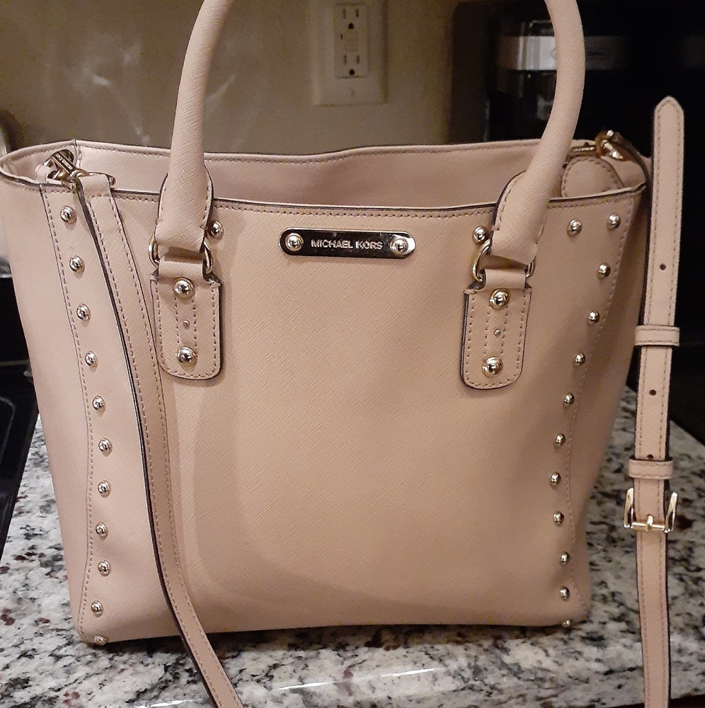 Michael Kors Savannah Large Saffiano Leather Satch